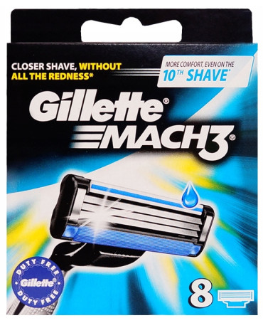 GILLETTE Mach 3 - Wkłady do...